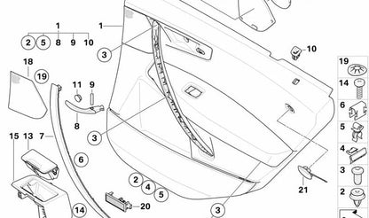 OEM EVELODING PLUG 51413403793 for BMW E83. Original BMW.