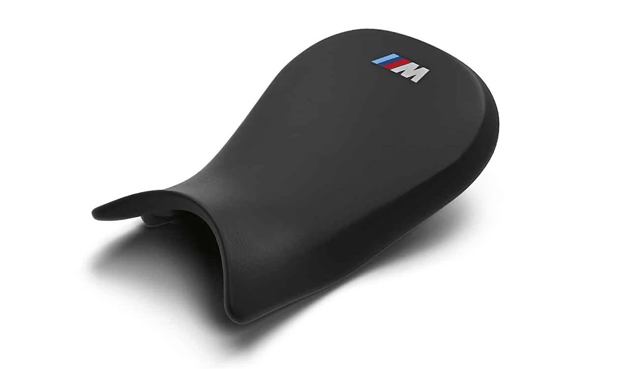 O assento do motorista esporte OEM baixo 52538406267 para BMW K67 S 1000 RR (2018-2025), K66 M 1000 RR (2020-2025). BMW Motorrad original.
