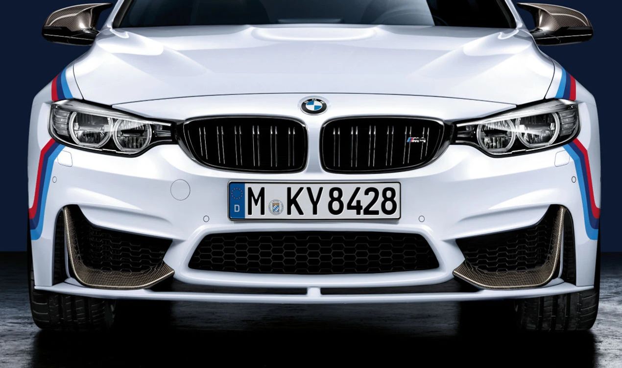 Complemento Frontal M Performance para BMW F80, Serie 4 F82, F83 (OEM 51192350711). Original BMW