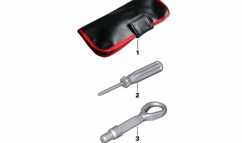 Anilla de remolque OEM 72157372268 para BMW F80, F82, F83, I12, I15. Compatible con modelos M3, M4 y i8. Pieza original BMW.