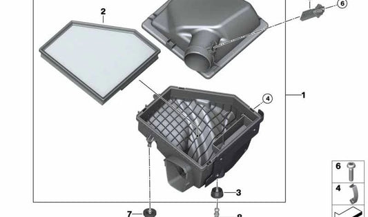 Pivote de bola OEM 13718620703 para BMW F20N, F21N, F22, F22N, F23, F23N, F30N, F31N, F34N, F35N, F32, F32N, F33, F33N, F36, F36N. Original BMW.