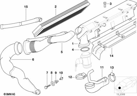 Gebläse für BMW 7 E38 -Serie (OEM 13712246396). Original BMW