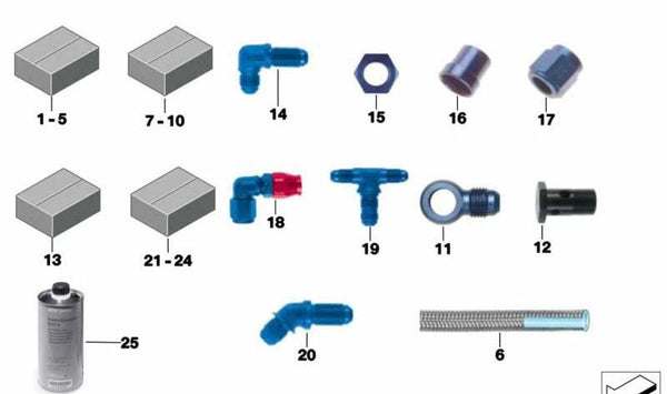 Varilla de empuje OEM 35312483122 para BMW E46,E81,E87,E90,E91,E92,E93,E60,E61,E63,E64,E65,E66,E67,E83,E84,E85,E86,F01,F02,F07,F10,F11,F12,F13,X1,X3,X5,Z4. Original BMW.