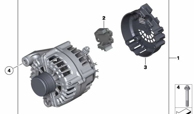 Tapa protectora OEM 12318510916 para BMW F20, F21, F22, E90N, E91N, E92N, E93N, F30, F30N, F31, F31N, F34, F32, F33, F07, F07N, F10, F11, F06, F12, F13, F01N, F02N, E84, F25, F15. Original BMW.