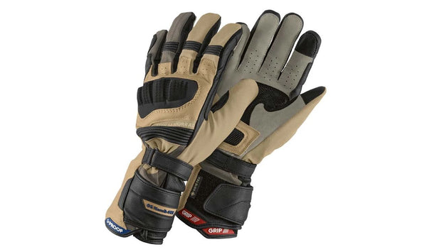 Guantes GS Namib 2en1 GORE-TEX color camel talla 9 OEM 76217913973 válidos para BMW. Original BMW Motorrad.