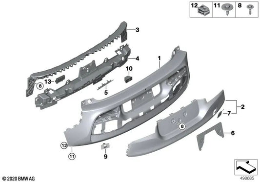 Rear View Camera Bracket for BMW i I01, I01N (OEM 51127305103). Original BMW