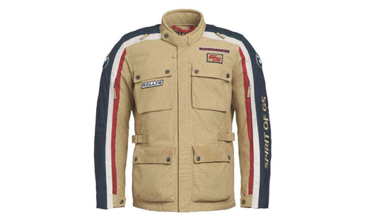 Chaqueta de moto GS Tatacoa OEM 76115B3D4C5 para BMW Motorrad. Compatible con todos los modelos BMW Motorrad. Ropa técnica original BMW para máxima protección y confort en tus rutas.