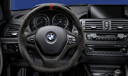 Volante M Performance de Alcántara y carbono OEM 32302230190 para BMW F20, F20N, F21, F21N, F22, F22N, F23, F23N, F30, F30N, F31, F31N, F34, F34N, F32, F33, F36, F36N. Original BMW.