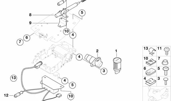 Tapón OEM 12131459529 para motos BMW R 1200 GS, R 1250 RT, F 800 R, G 310 R, K 1100 RS, K 75… y más. Original BMW Motorrad.
