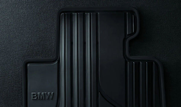 Alfombrillas impermeables/goma delanteras originales OEM 51472311000 para BMW Serie 3 (E90, E91, E92, E93).