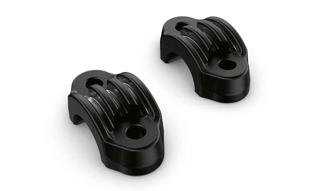 Abrazadera del manillar OEM 77222469258 para BMW Motorrad R 18 y R 18 Classic. Original BMW Motorrad.