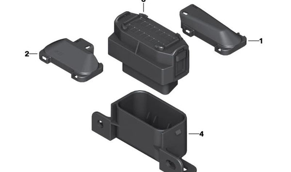 Caja de guía OBD OEM 61138549907 para motos BMW R1200GS, F750GS, S1000RR, K1600GT... y más. Original BMW Motorrad.