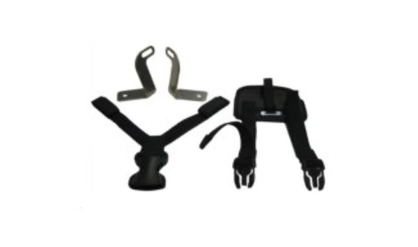 Soporte de fijación para bolsa sobredepósito pequeña OEM 77452471466 para BMW Motorrad S 1000 XR (SK69, 0E41). Compatible con modelos fabricados entre 12/2019 y 11/2023. Original BMW Motorrad.