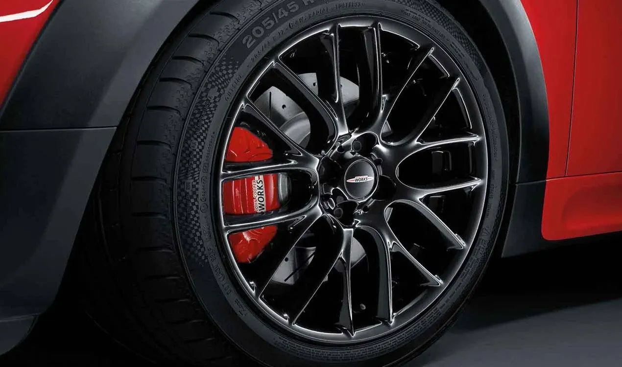 Llantas de Aluminio JCW Cross Spoke Challenge R112 para MINI R50, R52, R53, R55, R55N, R56, R56N, R57, R57N, R58, R59 (OEM 36116795208). Original MINI