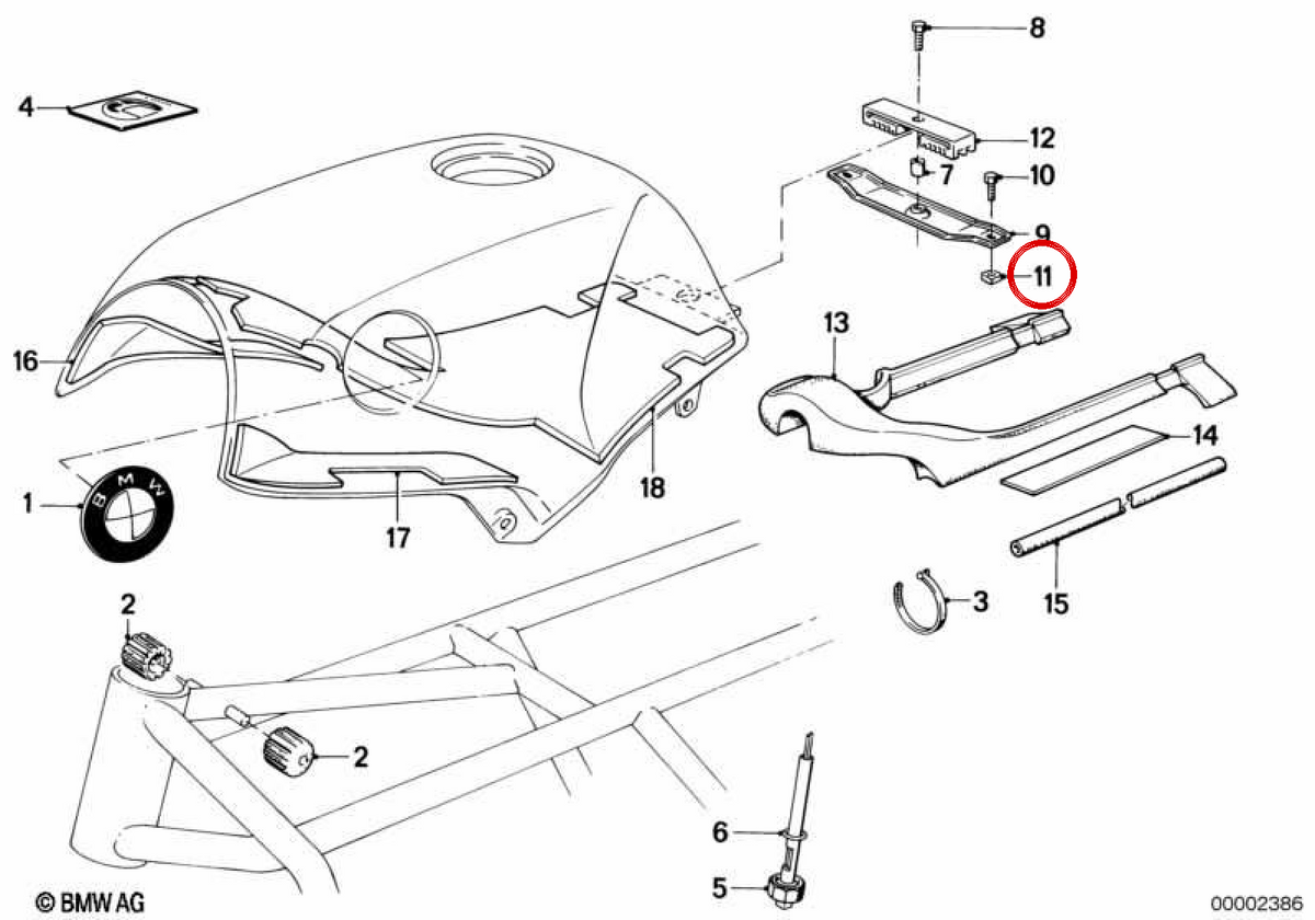 Square Nature OEM 07119904050 für BMW E36, E46, E34, E32, E83, F25, E70. Original BMW.