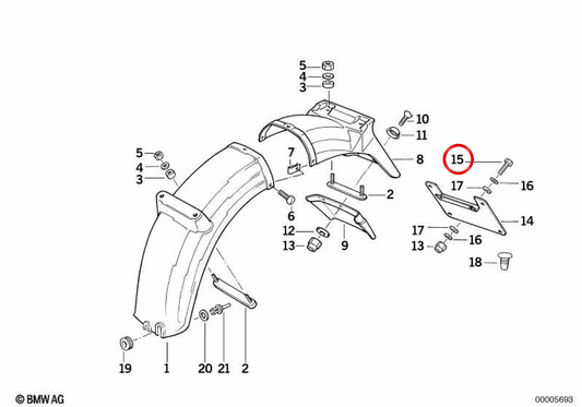 Vis Omevillado 07119928497 pour BMW E30, E31, E32, E34, E36, E38, E39, E46, E52, E53, E60, E61, E63, E64, E65, E66, E67, E81, E82, E83, E84, E84, E84 , E84, E84 E86, E87, E88, E89, F01, F02, F03, F04, F06, F07, F10, F11, F12, F13, F15, F16, F20, F21, F22,