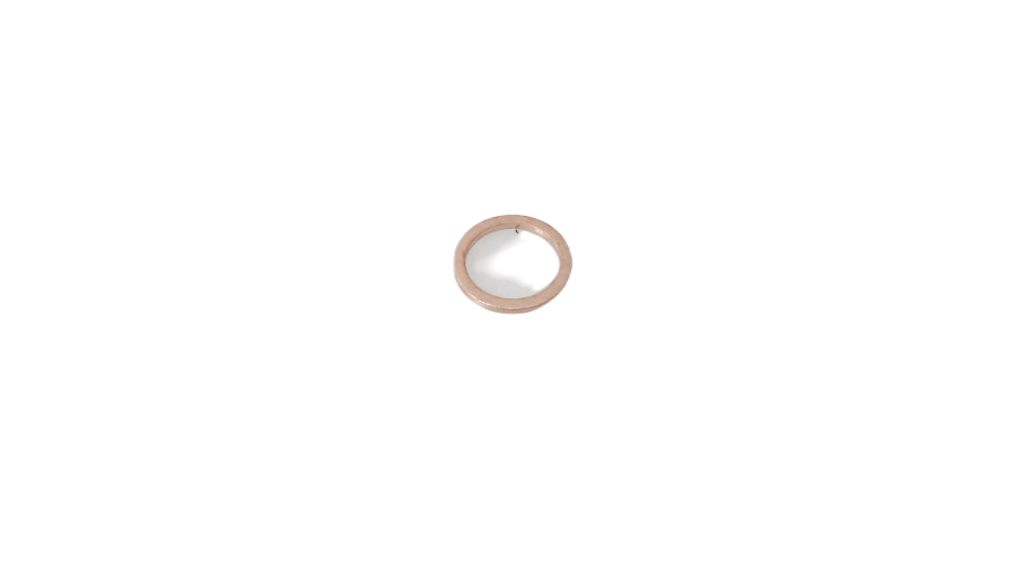 Copper sealing ring 12x16 (A12X16-CU) OEM 07119963132 for BMW motorcycles R1200GS, R1250GS, R1200RT, R1250RT, R nineT, K1200S, K1300S... and more. Original BMW Motorrad.