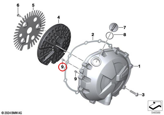 Zylinderrollen OEM 07119986742 für BMW S 1000 R, S 1000 RR, M 1000 R, M 1000 RR Motorräder. Original BMW Motorrad.