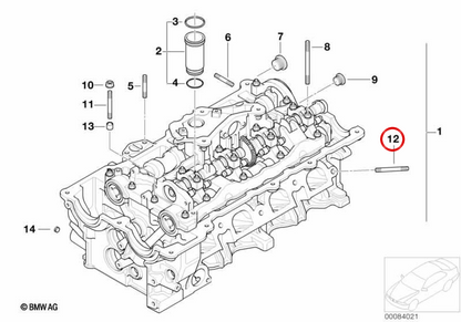 M7X60 OEM 07129904547 VITE PRIGIONALE per BMW E81, E82, E87, E87N, E88, E46, E90, E90N, E91, E91N, E92, E92N, E93, E93N, E60N, E84, E83, E83N, E83N, E85, E82, E92, E92N, E93, E93N, E60N, E84, E83, E83N, E83N, E85. BMW originale.