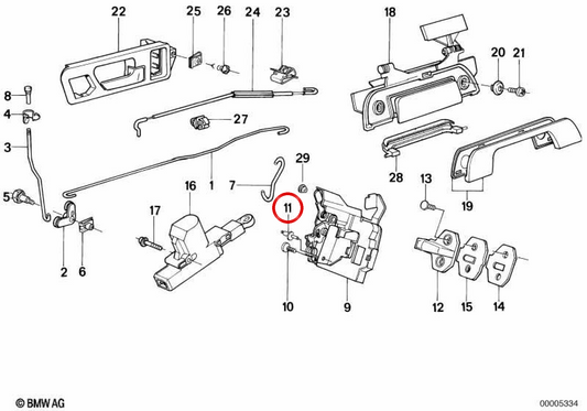 Vis de réglage OEM 07129948752 pour BMW E34, E36, E38, E39, E46, E60, E61, E63, E64, E65, E66, E67, E70, E71, E81, E82, E83, E84, E85, E86, E87, E88, E89, F01, F02, F03, F04, F06, F07, F10, F11, F12, F13, F15, F16, F20, F21, F22, F23, F25, F26, F