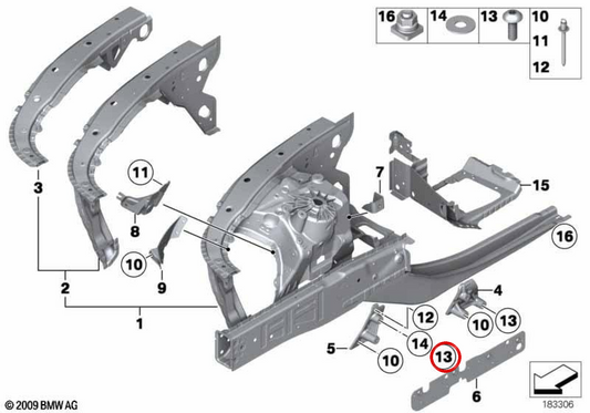 OM OMLOCANTE TORX VIS 07147208606 pour BMW {E81, E82, E87, E88, E90, E91, E92, E93, F01, F02, F10, F11, F11, F21, F25, F30, F31, F32, F33, F34, F36, F30, G30, F32, F33, F34, F36, F3 X1, x3, x5, z4, z4 ...