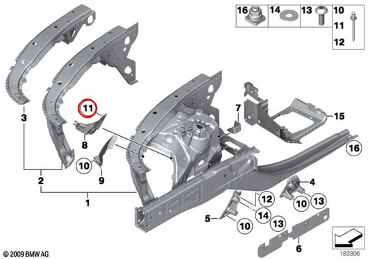 Blind rivet OEM 07147239633 for BMW E46, E60, E61, E63, E64, E65, E66, E81, E82, E83, E84, E87, E88, E89, E90, E91, E92, E93, F01, F02, F07, F10, F F20, f21, f22, f23, f25, f26, f30, f31, f32, f33, f34, f35, f36, f45, f46, f48, f80, f