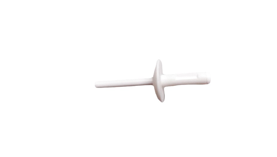 Clip plástico blanco OEM 07147391323 para BMW X1 F48 (modelos: 18i, 20i, xDrive20d, xDrive25i, sDrive16d). Pieza de fijación para molduras laterales y pasos de rueda. Original BMW.