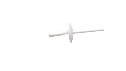 Clip plástico blanco OEM 07147391323 para BMW X1 F48 (modelos: 18i, 20i, xDrive20d, xDrive25i, sDrive16d). Pieza de fijación para molduras laterales y pasos de rueda. Original BMW.