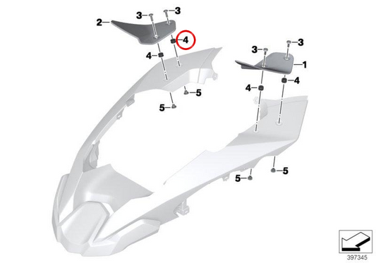 OEM Gummischlauch 07149467628 für BMW Motorräder R 1300 GS, F 750 GS, S 1000 XR, R 18... und mehr. Original BMW Motorrad.