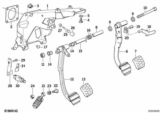 Tops per BMW 5 E34 Series, 7 E32 Series, serie 8 E31 (OEM 35211158114). BMW originale.