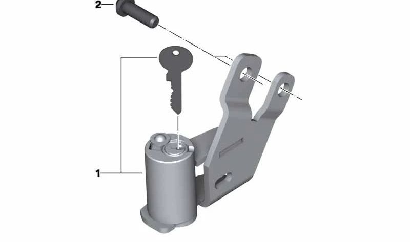 Cerrojo de dirección OEM 51257708250 para BMW Motorrad G 450X (K16). Original BMW Motorrad.