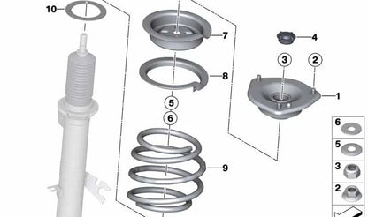 Arandela OEM 31336776760 para MINI R50, R53, R56, Clubman R55, Cabrio R52, Coupé R58, Roadster R59... y más. Original MINI.