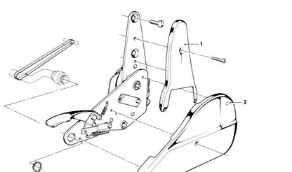 Cubierta inferior exterior derecha OEM 52101912404 para BMW E28, E23. Original BMW