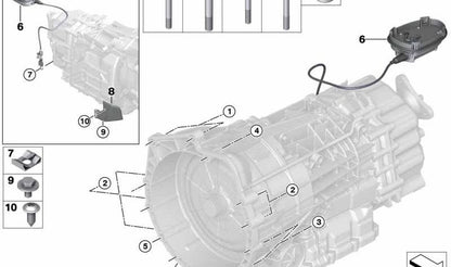Módulo de bloqueo de estacionamiento OEM 28002284704 para BMW F87, F80, F82, F83. Original BMW.