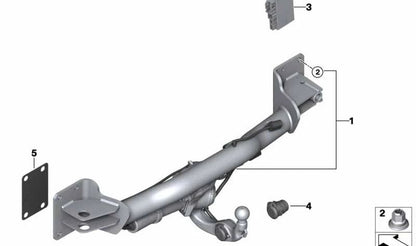 Kit di riparazione plug per BMW X5 E70, F15, F85, X6 F16, F86 (OEM 71606875017). BMW originale.