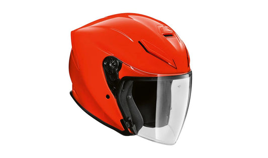 Casco Sao Paulo ECE talla XS color neón naranja OEM 76315B532A1 para BMW. Original BMW Motorrad.
