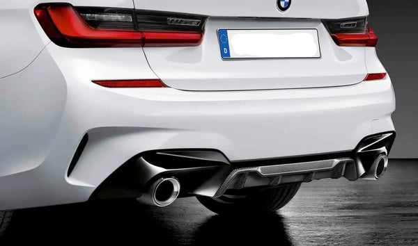 Difusor Trasero M Performance para BMW G20, G21. Original BMW.