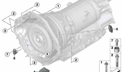 OEM crankshaft sensor 13627628741 for BMW F07, F10, F11, F06, F12, F13, F01, F02, F15, F85, F16, F86. Original BMW replacement for breakdowns in the engine sensor.