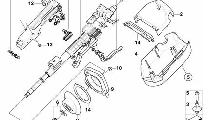 OEMA 32303411677 Flyer -Rahmen für BMW E46, E83. Original BMW.