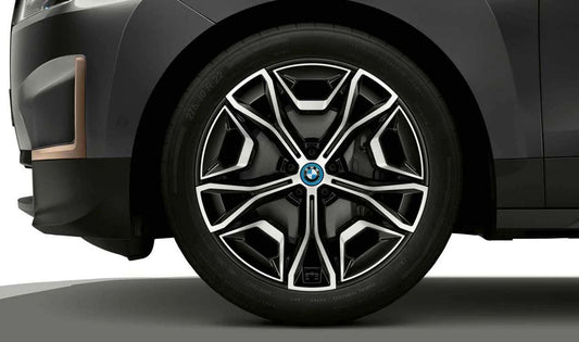 Insert for alloy wheel for BMW I20 (OEM 36136897294). Original BMW