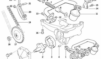 Colector de admisión para BMW Serie 3 E36 (OEM 11411730465). Original BMW