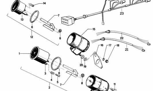 Resorte para BMW (OEM 62131243104). Original BMW