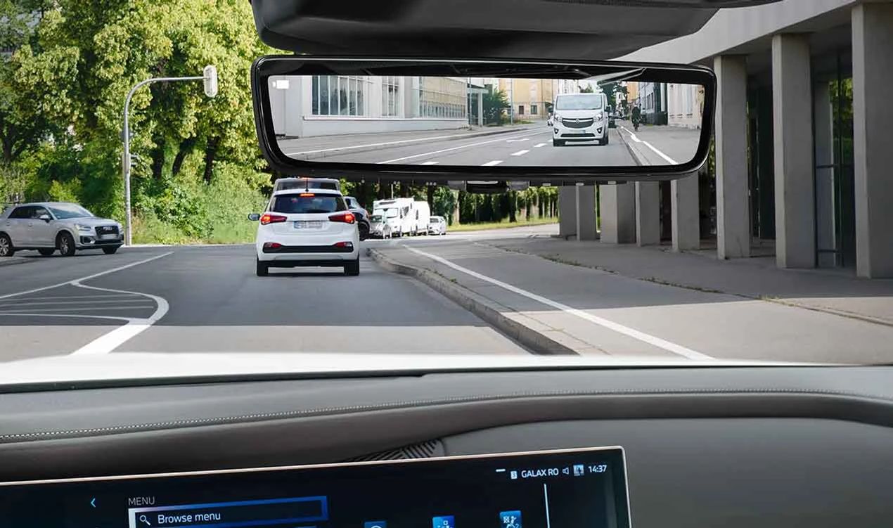 Specchietto interno OEM 51165B68364 per BMW Serie 3 F30, Serie 5 G30, Serie 7 G11... e altro ancora. BMW originale.