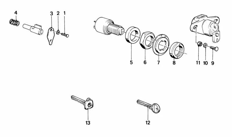 Disco selectora OEM 61321459319 para BMW Motorrad K75, K75 RT, K75 S, K100, K100 LT, K100 RS (todos los modelos compatibles). Pieza original BMW Motorrad.