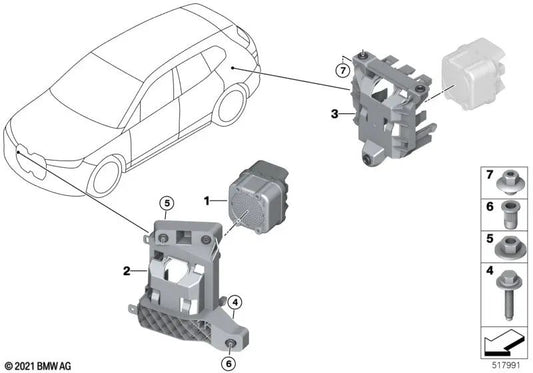 Support for BMW i I20 (OEM 65152898181). Genuine BMW