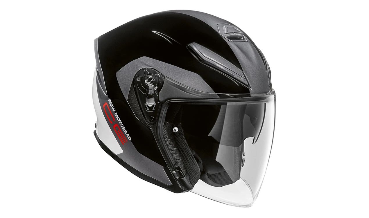 Casco jet BMW Motorrad Sao Paulo con visera larga y visor solar integrado OEM 76315A80836 para BMW Motorrad. Ideal para ciudad, cómodo, ventilado y con interior lavable. Original BMW Motorrad.
