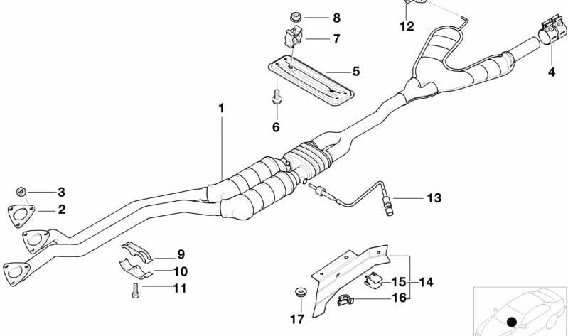 Lambda Oem 11781742051 for BMW E36, E39, E38, Z3. Original BMW.