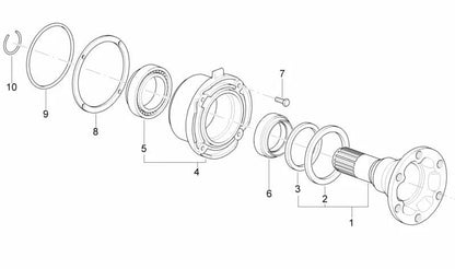Plato protector polvo diferencial OEM 33131213713 para BMW E34, E39, E38, E31. Original BMW.