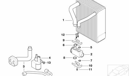 Dichtring für BMW E21, E30, E36, E46, E28, E34, E39, F10, F01N, F02, E24, E23, E32, E38, E65, E66, F04, G12, E31, E83, E53 (OEM 64508390603). Original BMW