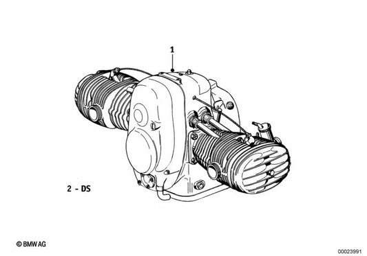 Conjunto de juntas do motor para BMW Série 1 F20, F21 (OEM 11000008413). BMW originais.
